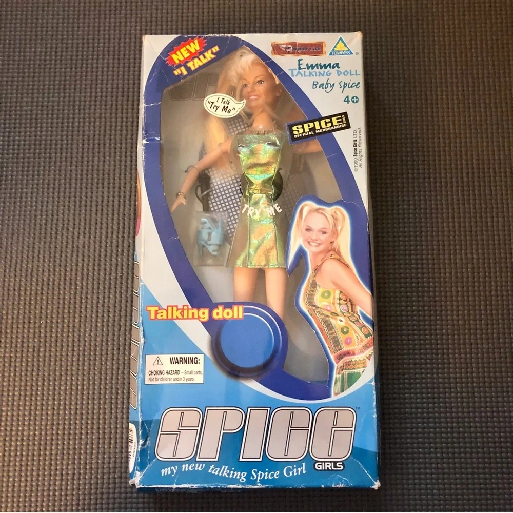 NWT Vintage ’90s Toymax Spice Girls Baby Spice Doll 1999